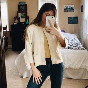 NWT Talbots Cream Cardi